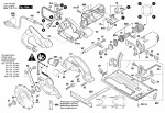 Bosch 3 601 F70 000 Gks 160 Circular Hand Saw 230 V / Eu Spare Parts